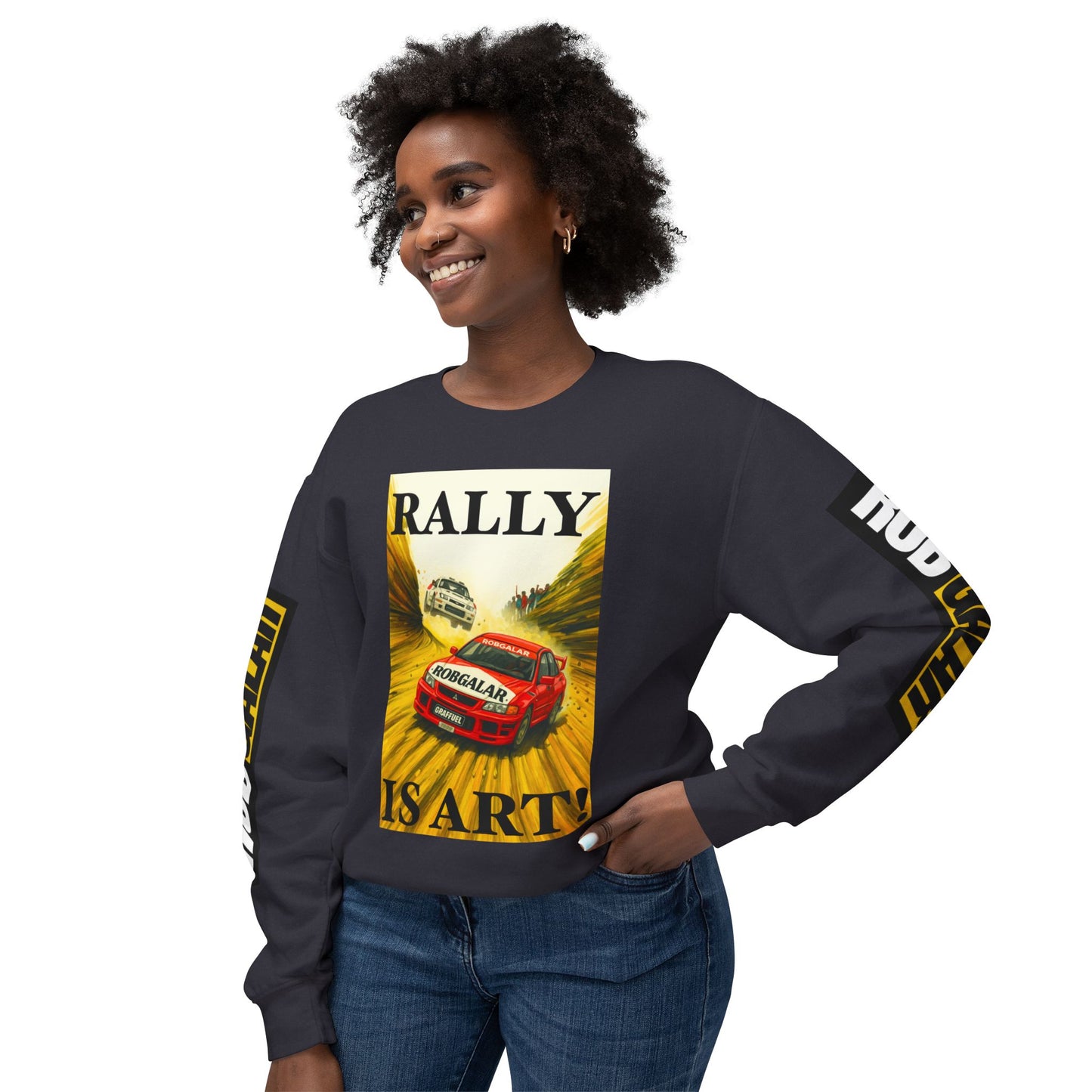 RALLY IS ART! Crewneck Sweatshirt