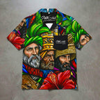 TRES REYES DE ENERO! - Completa tu orden en 3 PASOS / LLÉVATE una Camisa de Botones en UNA SOLA PIEZA, ÚNICA, con un ARTE LIMITADO creado por el artista puertorriqueño LISTA Y PERFECTA para vestir ó REGALAR esta NAVIDAD!
