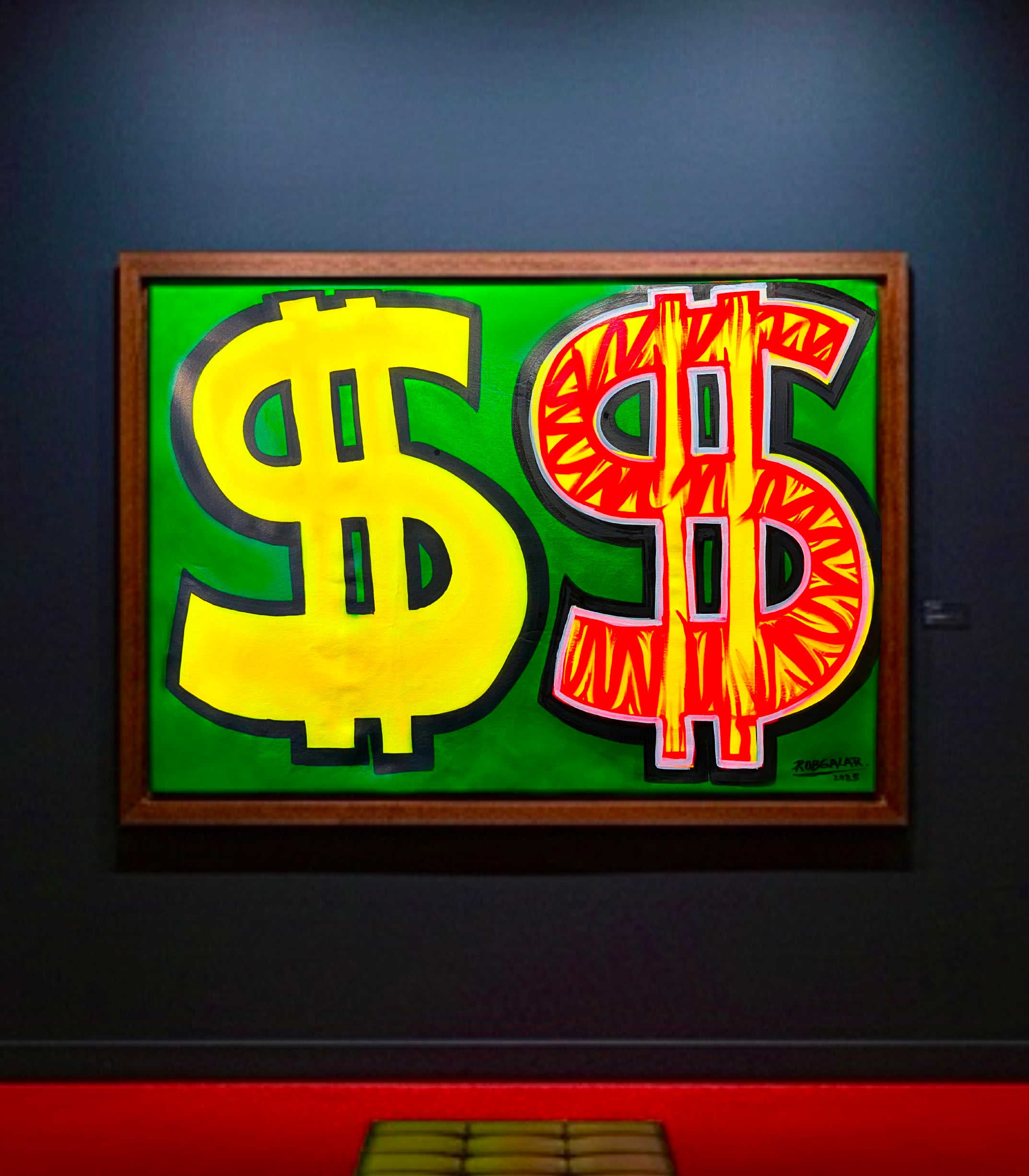 RICH vs POOR (Original Painting)