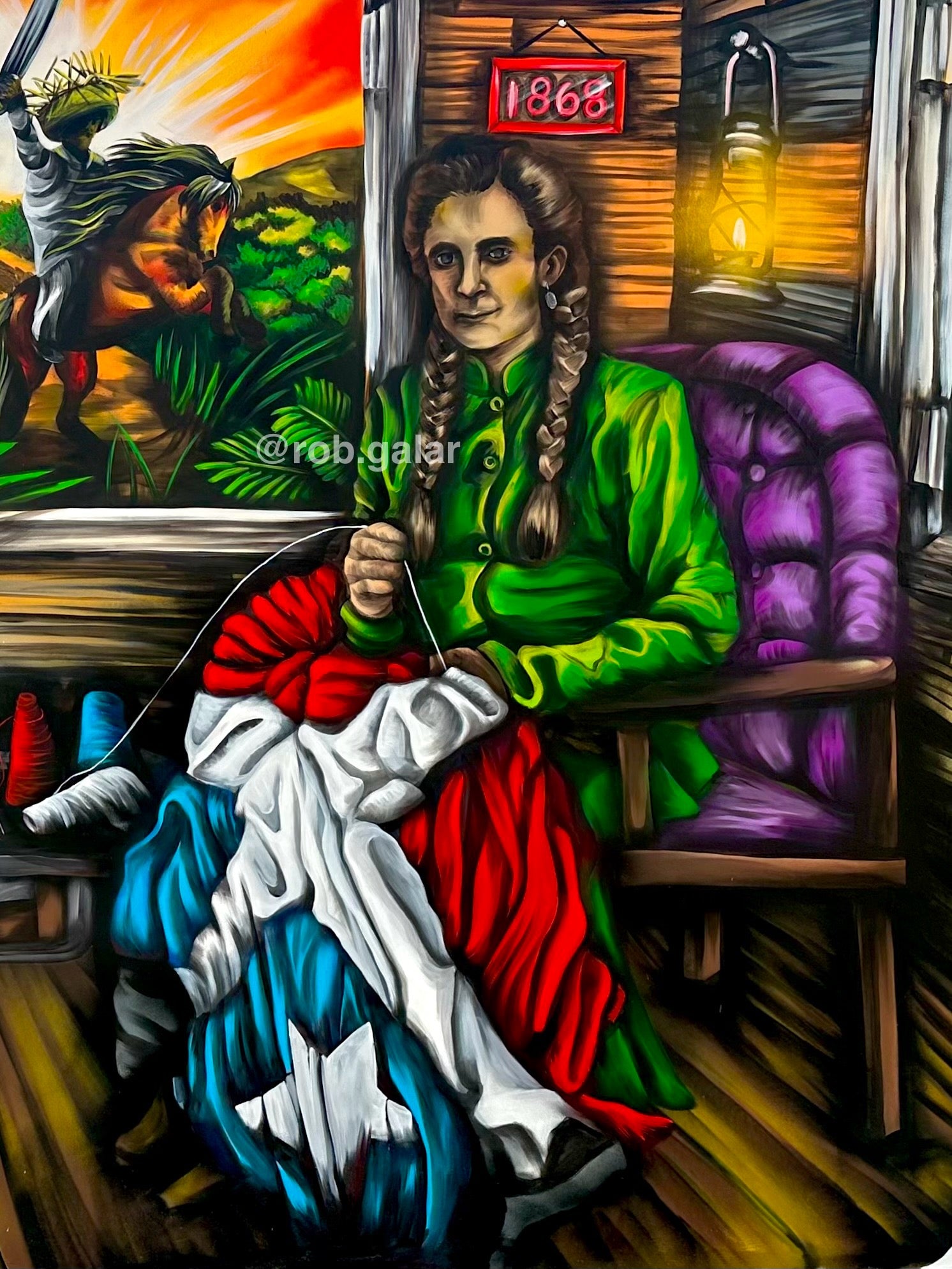 “MARIANA Y NUESTRA HISTORIA” Art Print