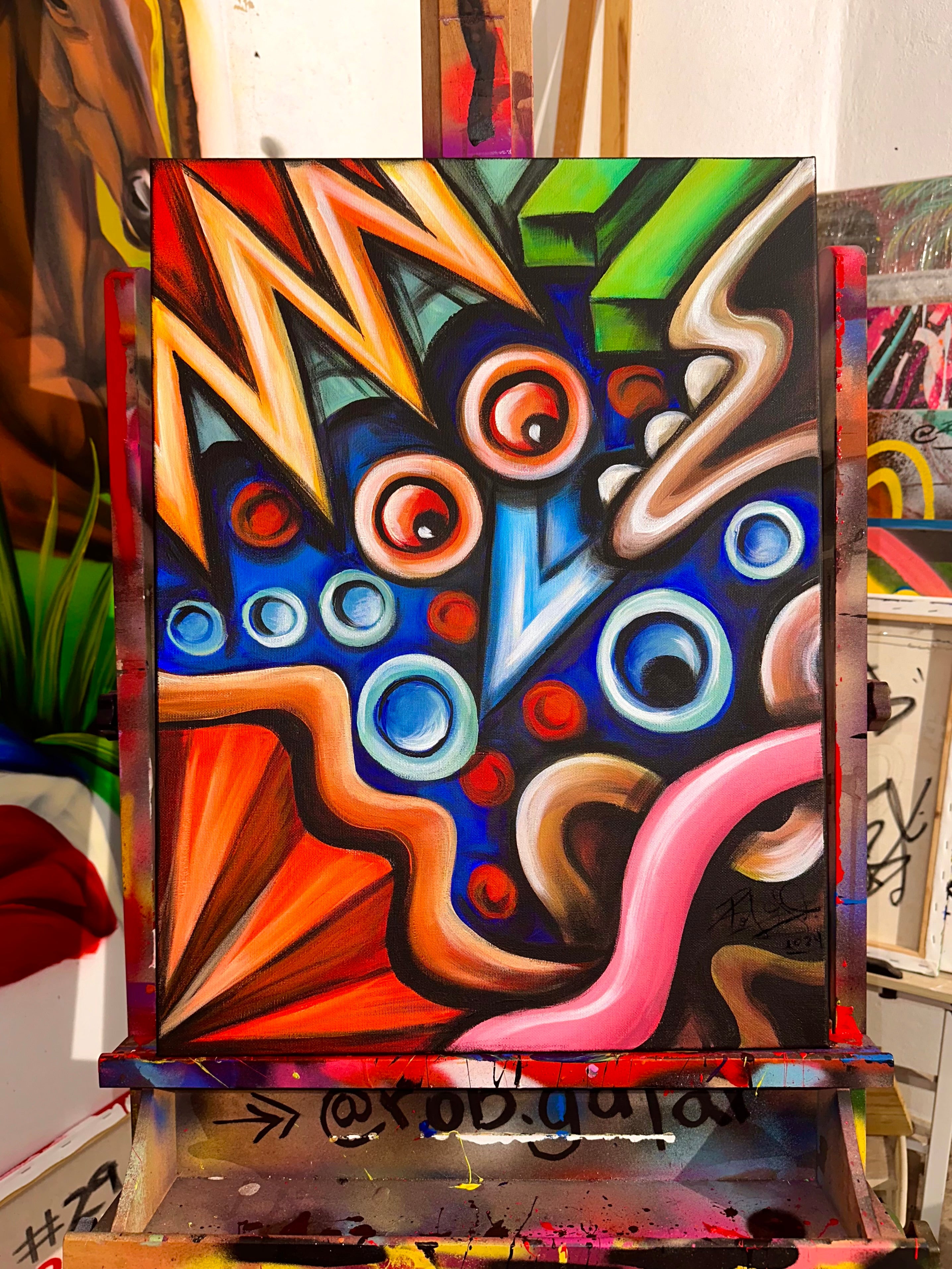 CUBISMO (ORIGINAL PAINTING)
