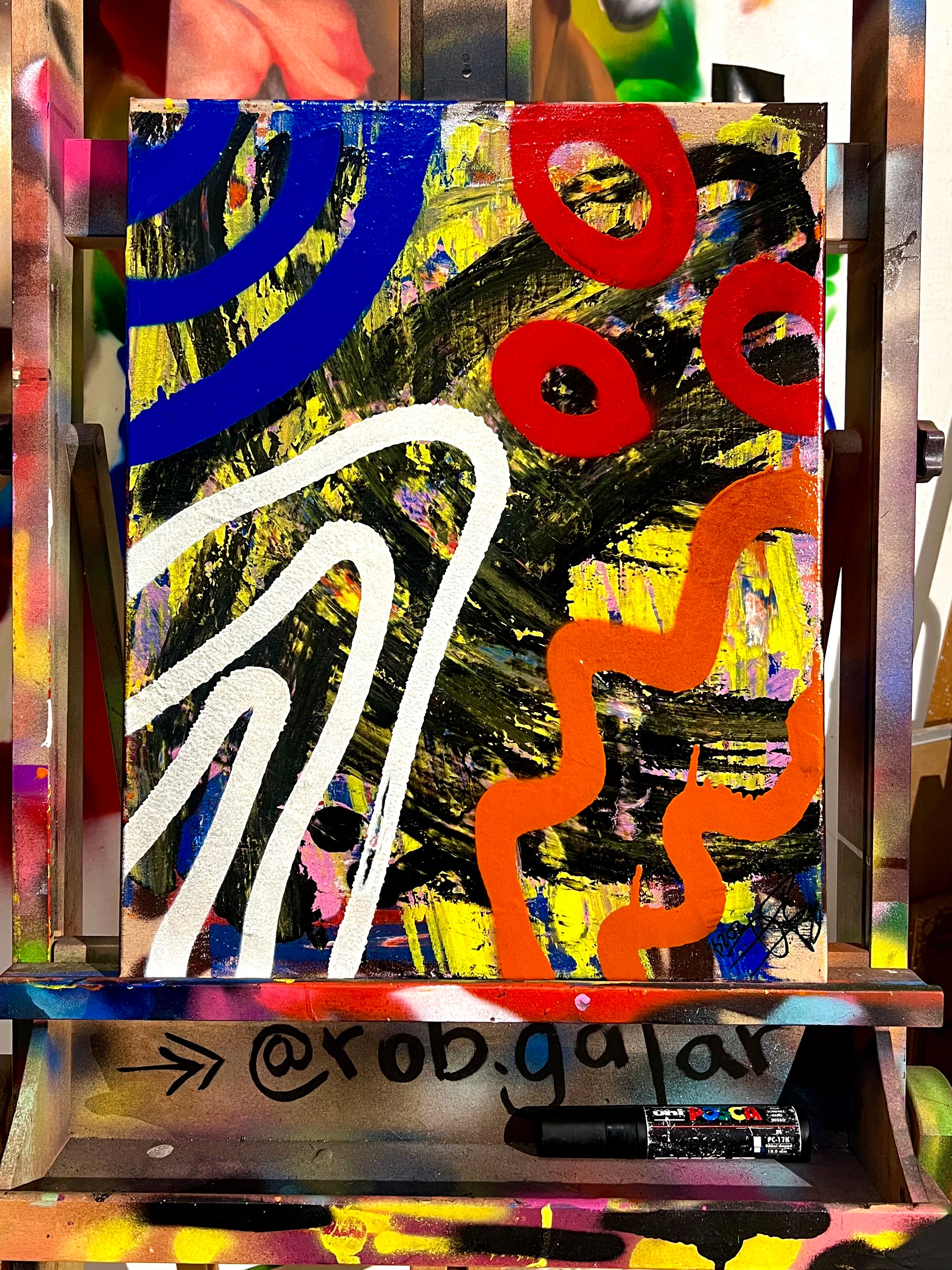 DECLARA, NO Mires El Pasado (ORIGINAL PAINTING)