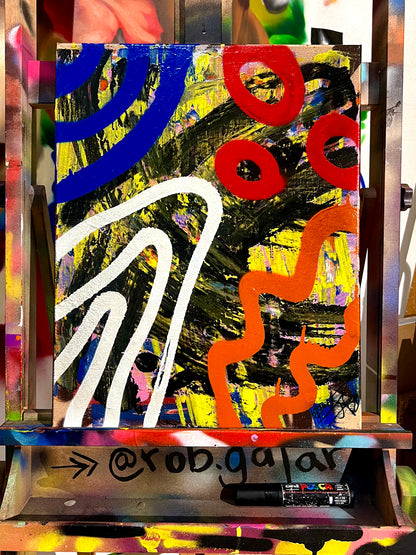 DECLARA, NO Mires El Pasado (Original Painting)