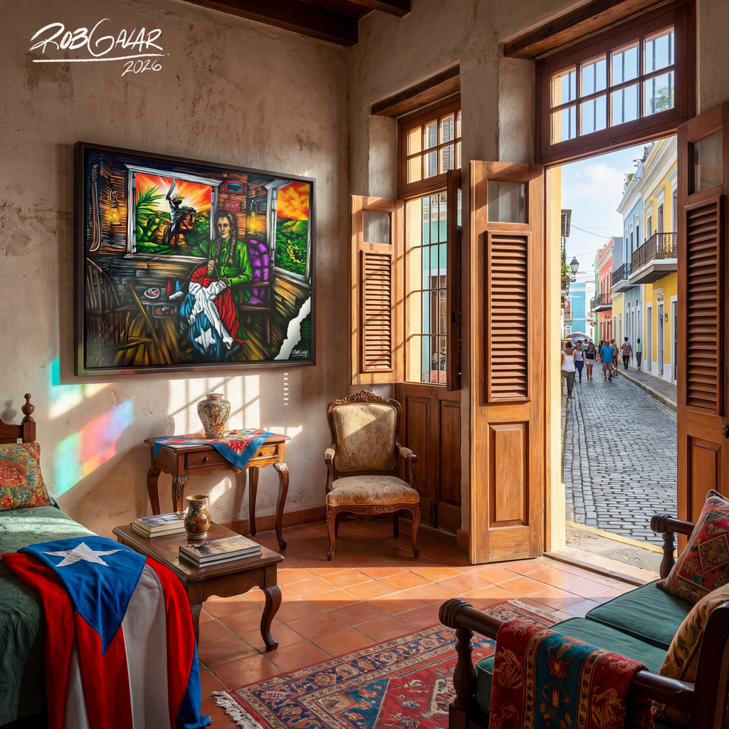 MARIANA Y NUESTRA HISTORIA - Completa tu orden en 3 PASOS / LLÉVATE una OBRA DE ARTE (Matte) en PRINT CANVAS, ENMARCADA. ARTE MUY LIMITADO creado por artista puertorriqueño. ¡LISTA Y PERFECTA para coleccionar!