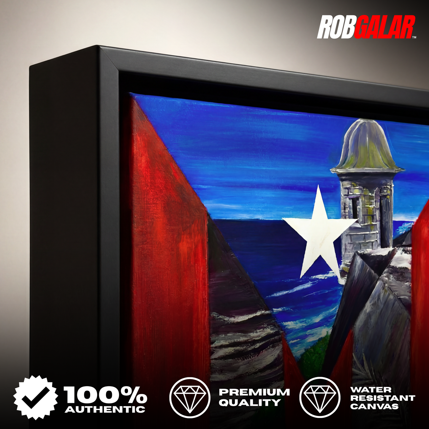 COMPRA AHORA | la obra de Edición Limitada: "LA GARITA DEL MORRO" - ¿Que te llevas? ARTE PREMIUM, en canvas de ALTA CALIDAD, ENMARCADA con ENVÍO GRATIS a tu puerta. ¡LISTA PARA TU ELE