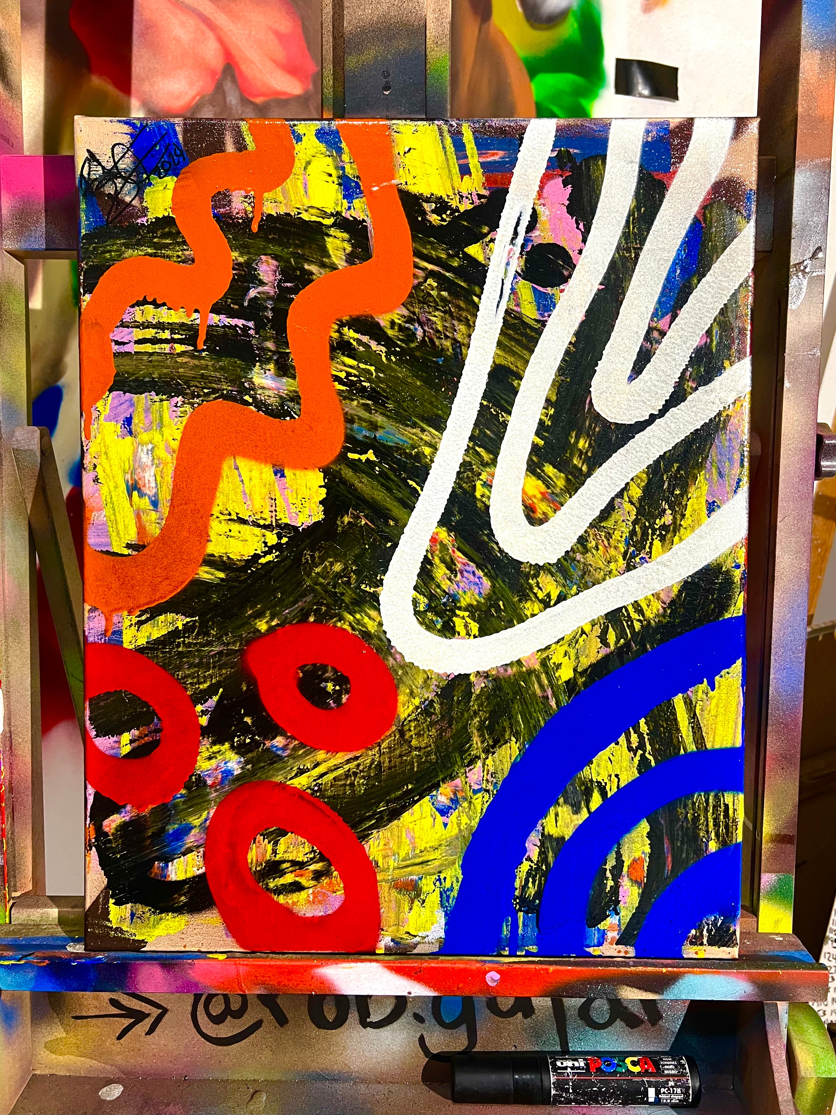 DECLARA, NO Mires El Pasado (ORIGINAL PAINTING)