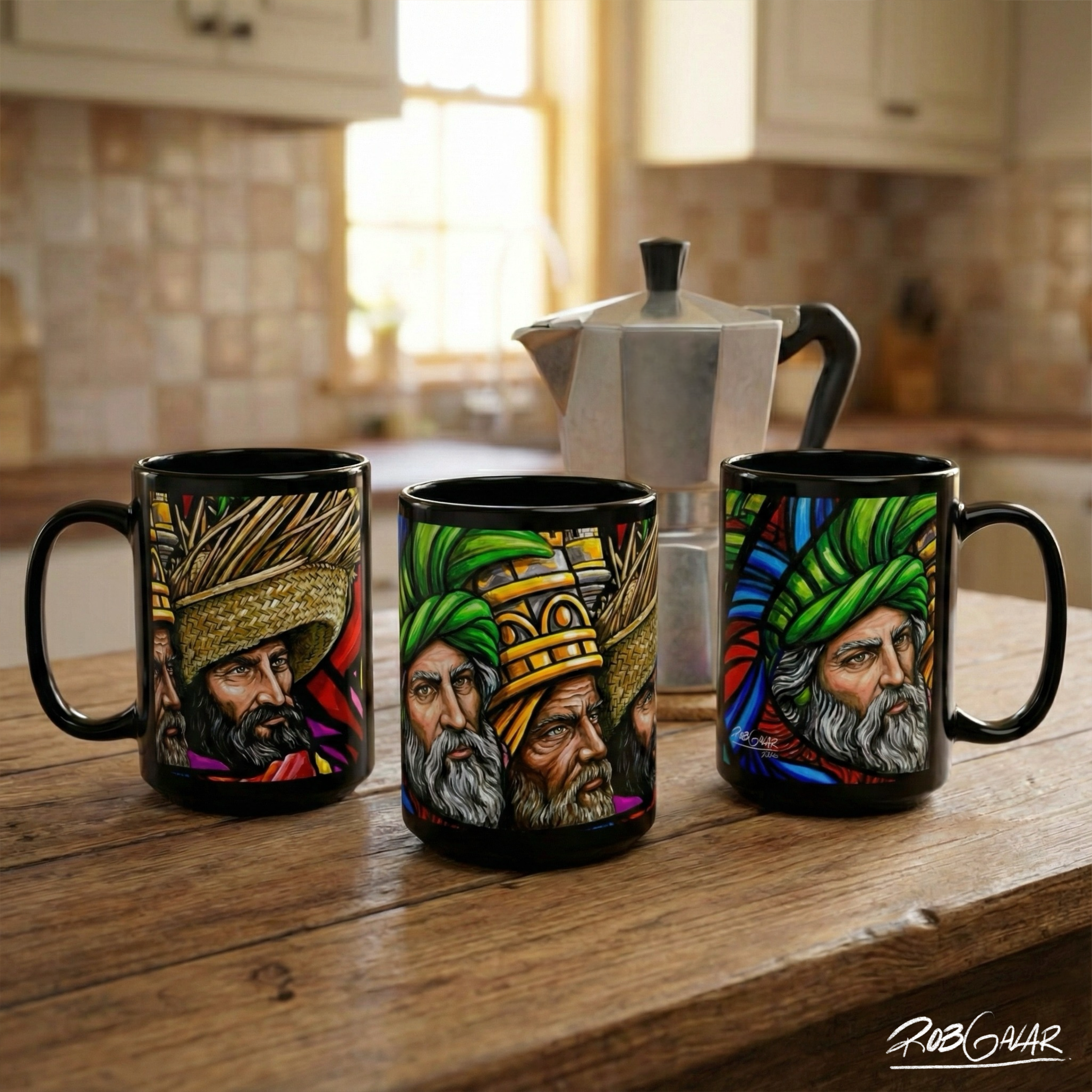 ¡TRES REYES DE ENERO! - Mug Coffee Cup 15oz