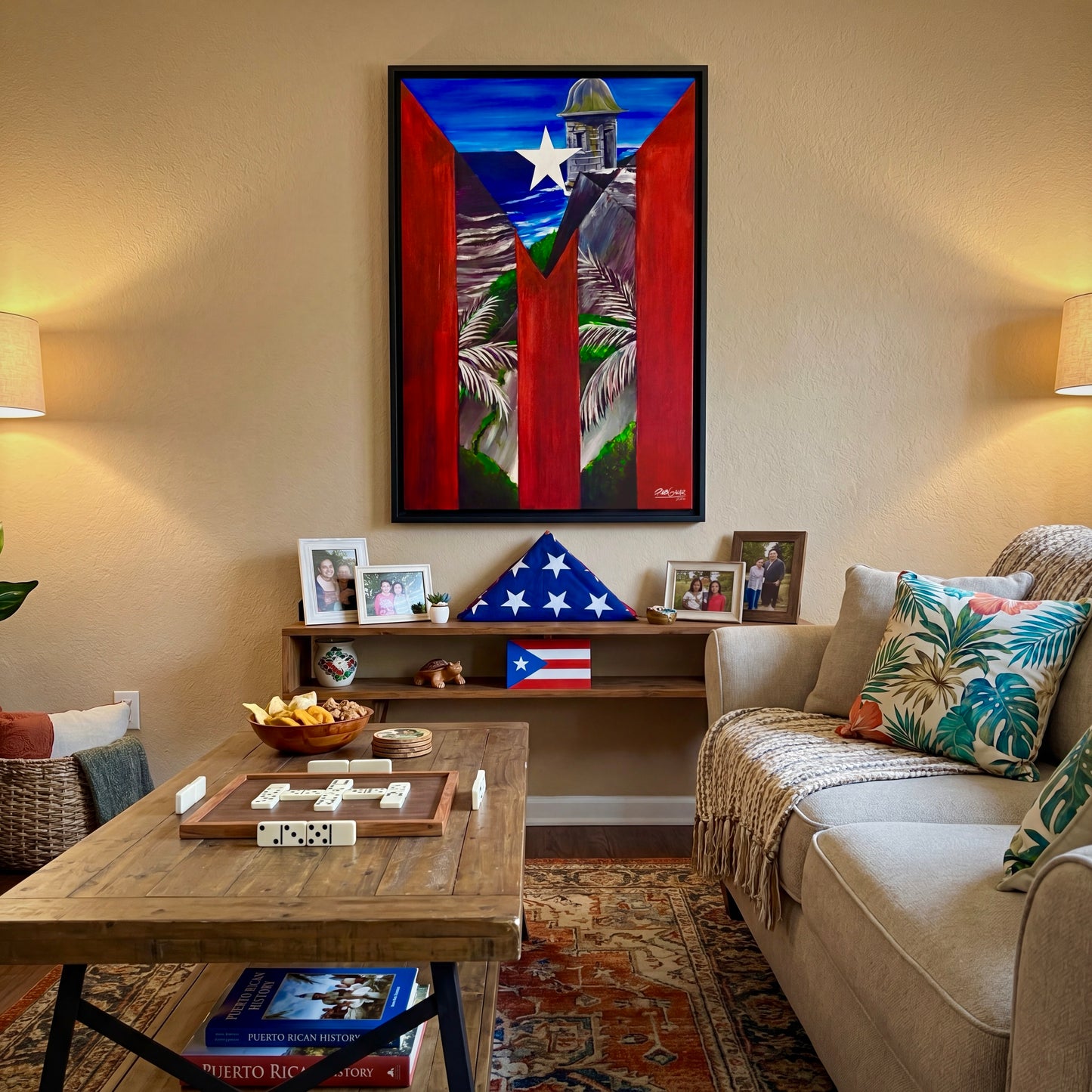 COMPRA AHORA | la obra de Edición Limitada: "LA GARITA DEL MORRO" - ¿Que te llevas? ARTE PREMIUM, en canvas de ALTA CALIDAD, ENMARCADA con ENVÍO GRATIS a tu puerta. ¡LISTA PARA TU ELE