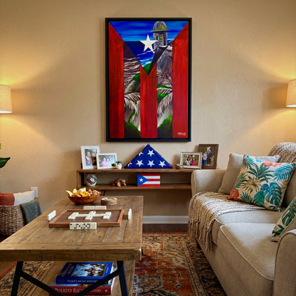 COMPRA AHORA | la obra de Edición Limitada: "LA GARITA DEL MORRO" - ¿Que te llevas? ARTE PREMIUM, en canvas de ALTA CALIDAD, ENMARCADA con ENVÍO GRATIS a tu puerta. ¡LISTA PARA TU ELE