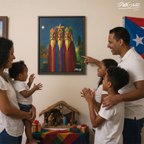 ¡REYES EN EL MORRO! - Completa tu orden en 3 PASOS / LLÉVATE una OBRA DE ARTE (Matte) en PRINT CANVAS, ENMARCADA, ÚNICA, con un ARTE MUY LIMITADO creado por un artista puertorriqueño.