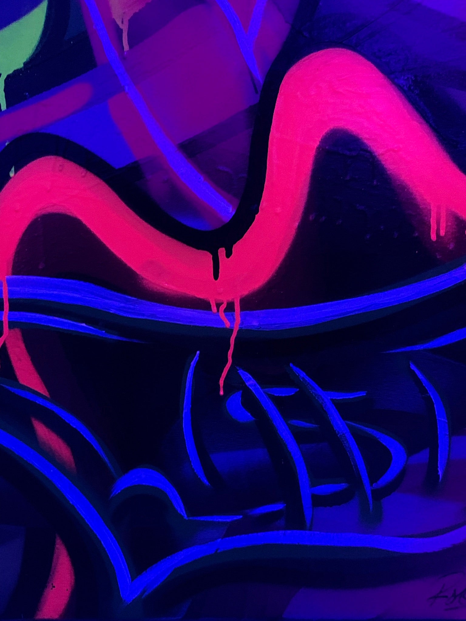 THE PINK TIME IS MONEY (ORIGINAL PAINTING)