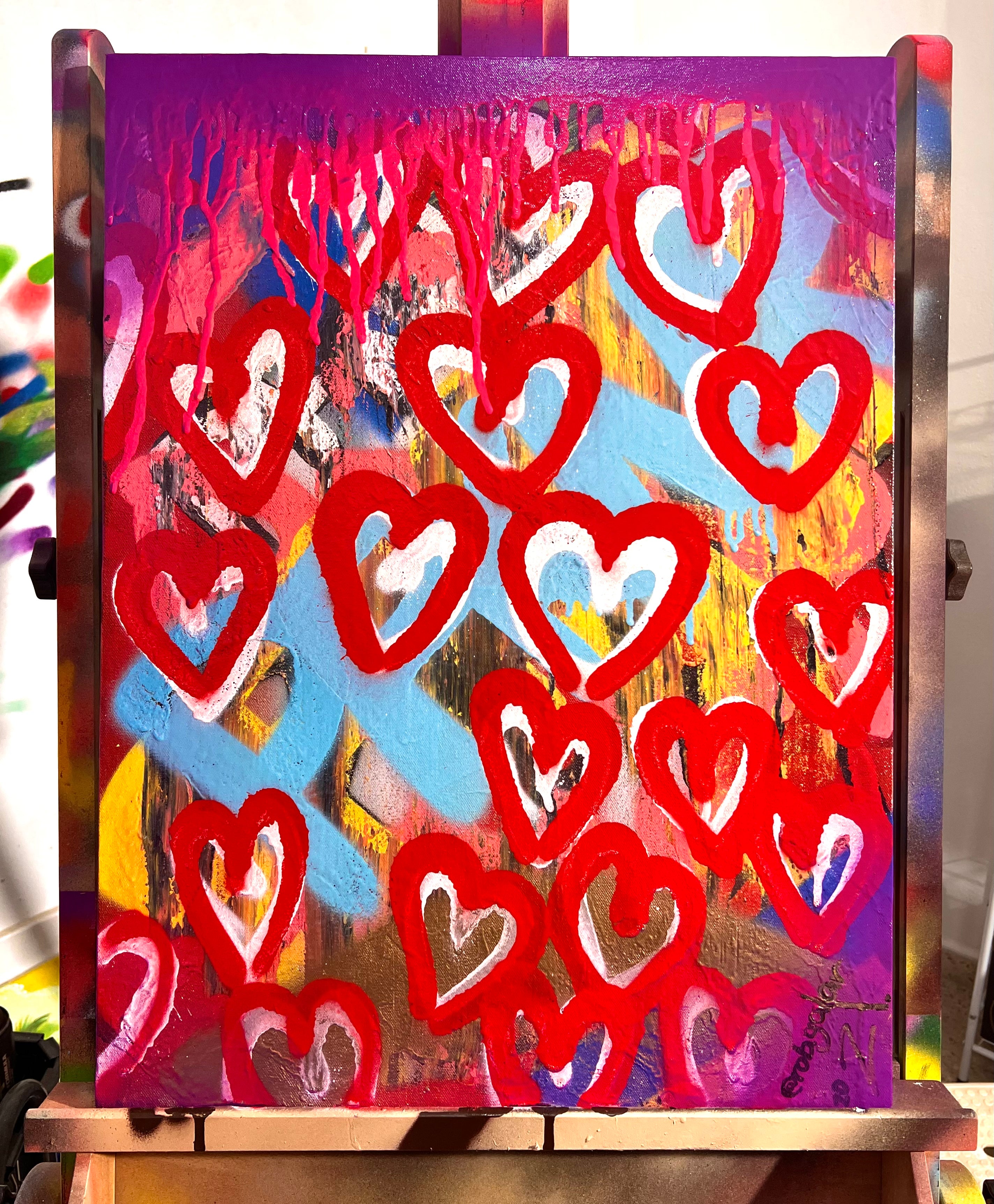 CRAZY LOVE (ORIGINAL PAINTING)